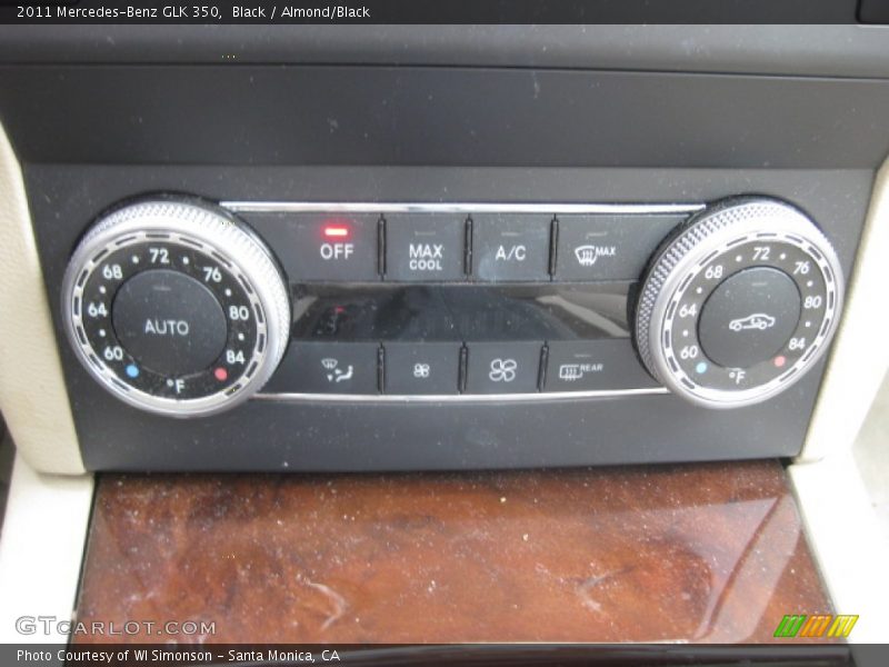 Black / Almond/Black 2011 Mercedes-Benz GLK 350