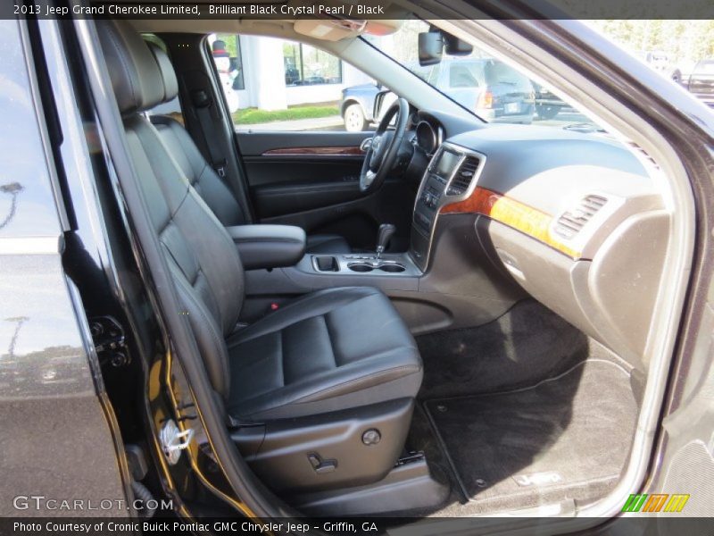 Brilliant Black Crystal Pearl / Black 2013 Jeep Grand Cherokee Limited