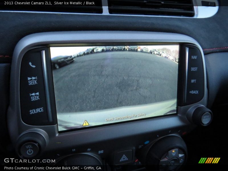 Silver Ice Metallic / Black 2013 Chevrolet Camaro ZL1