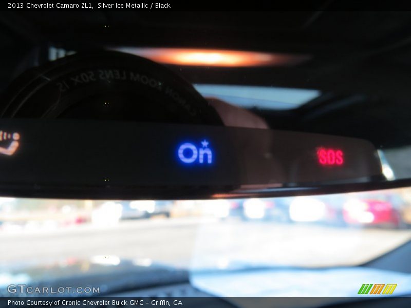 Silver Ice Metallic / Black 2013 Chevrolet Camaro ZL1