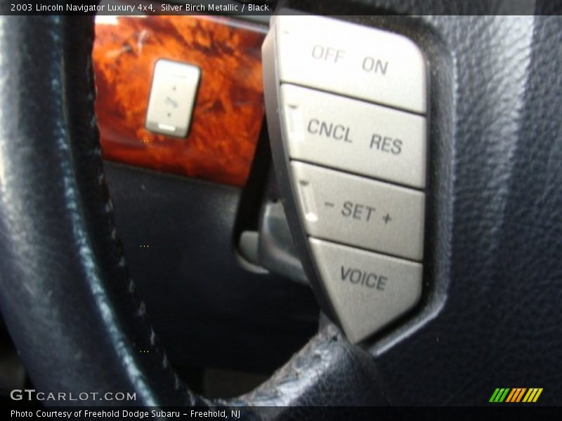Silver Birch Metallic / Black 2003 Lincoln Navigator Luxury 4x4