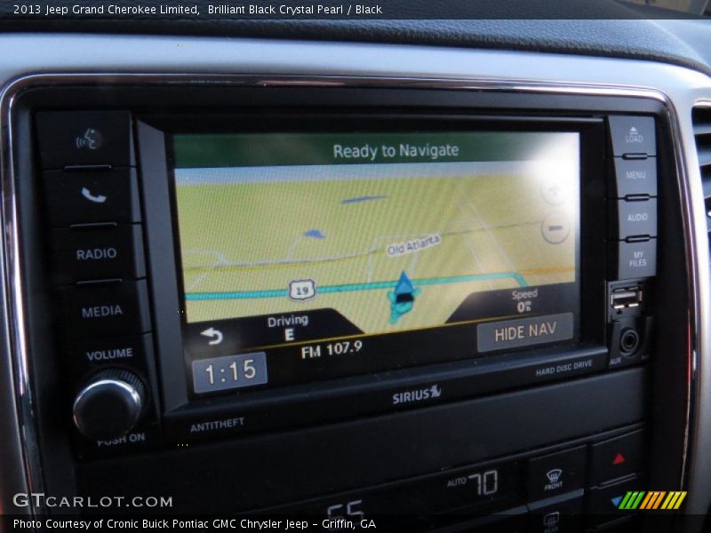 Brilliant Black Crystal Pearl / Black 2013 Jeep Grand Cherokee Limited