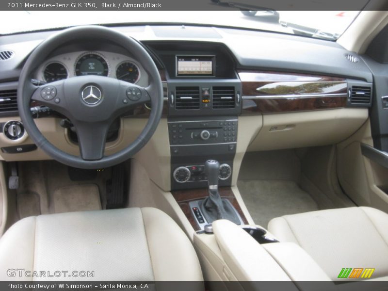 Black / Almond/Black 2011 Mercedes-Benz GLK 350