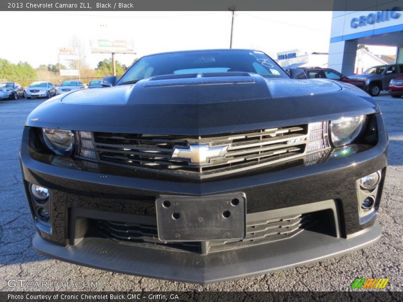 Black / Black 2013 Chevrolet Camaro ZL1