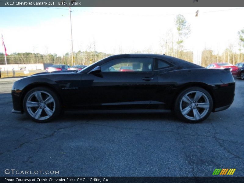 Black / Black 2013 Chevrolet Camaro ZL1