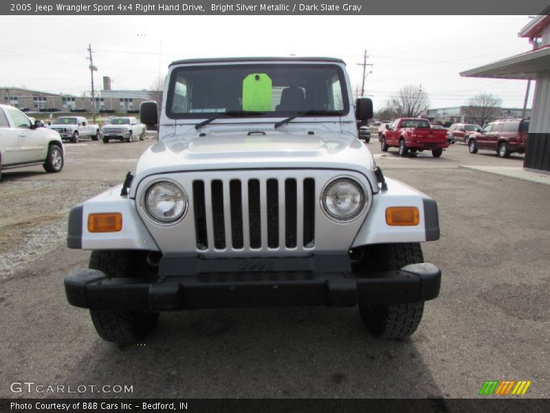 Bright Silver Metallic / Dark Slate Gray 2005 Jeep Wrangler Sport 4x4 Right Hand Drive