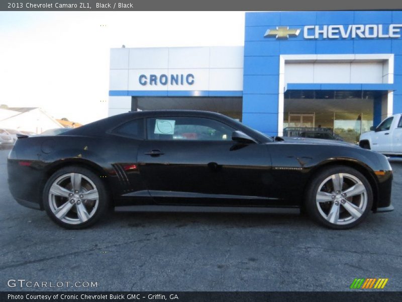 Black / Black 2013 Chevrolet Camaro ZL1