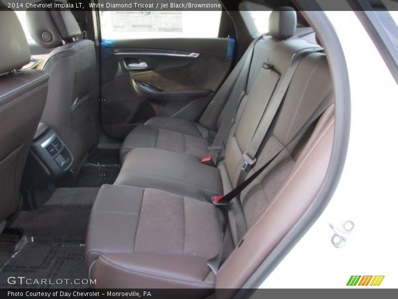 White Diamond Tricoat / Jet Black/Brownstone 2014 Chevrolet Impala LT