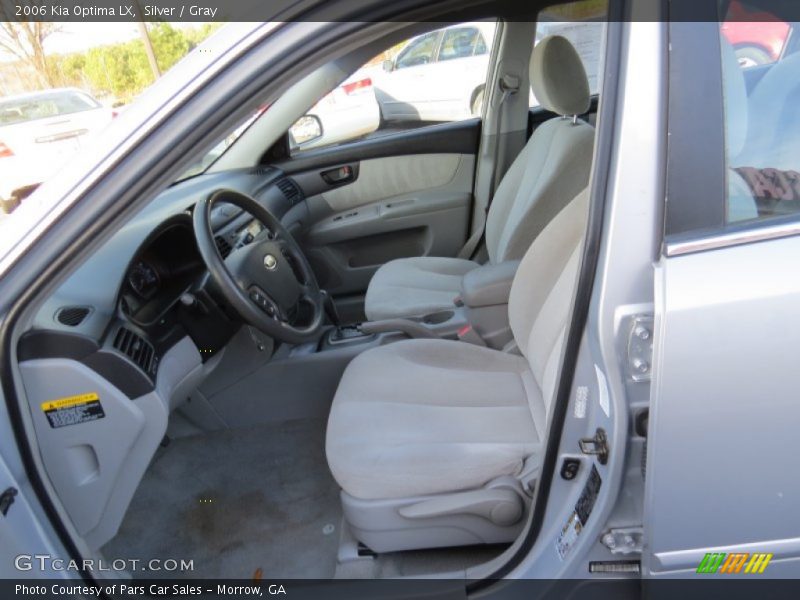 Silver / Gray 2006 Kia Optima LX