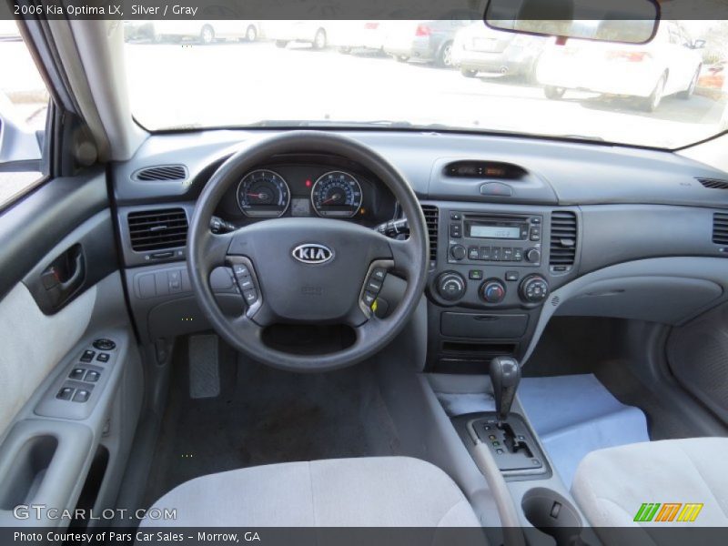Silver / Gray 2006 Kia Optima LX