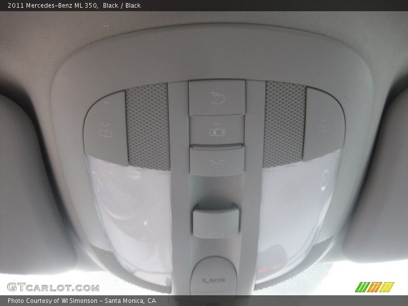 Black / Black 2011 Mercedes-Benz ML 350