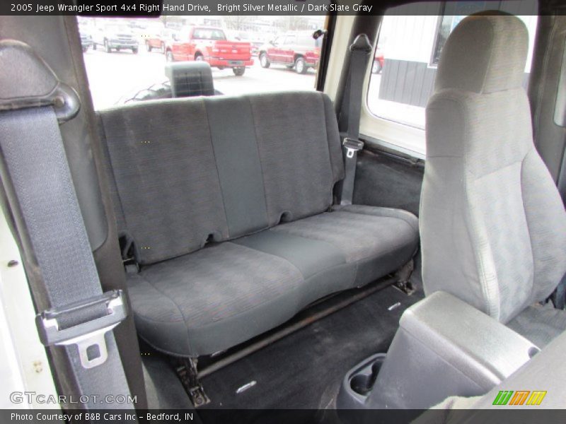 Bright Silver Metallic / Dark Slate Gray 2005 Jeep Wrangler Sport 4x4 Right Hand Drive