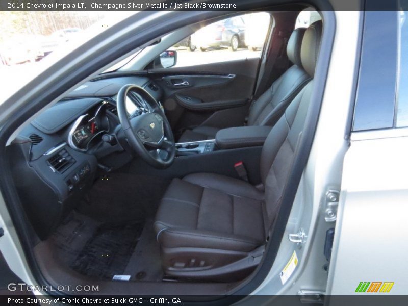 Champagne Silver Metallic / Jet Black/Brownstone 2014 Chevrolet Impala LT