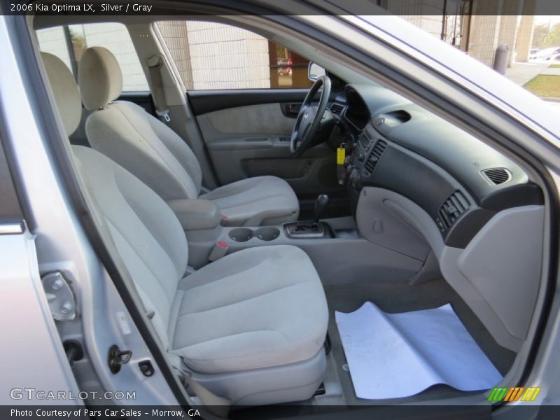 Silver / Gray 2006 Kia Optima LX