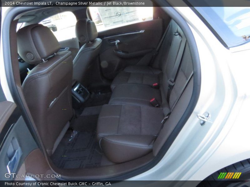 Champagne Silver Metallic / Jet Black/Brownstone 2014 Chevrolet Impala LT