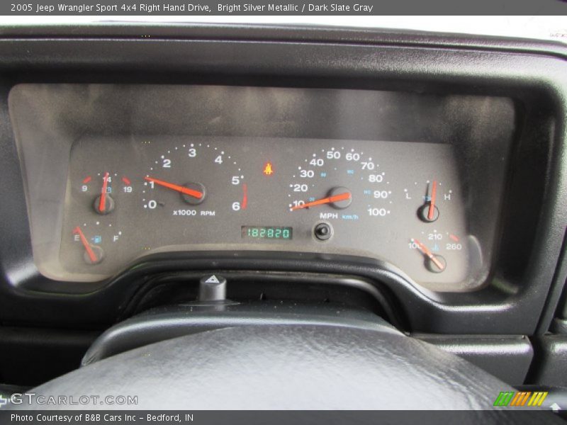  2005 Wrangler Sport 4x4 Right Hand Drive Sport 4x4 Right Hand Drive Gauges