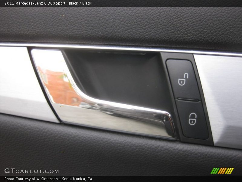 Black / Black 2011 Mercedes-Benz C 300 Sport