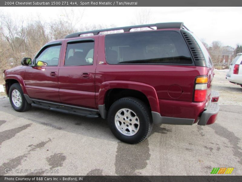  2004 Suburban 1500 Z71 4x4 Sport Red Metallic