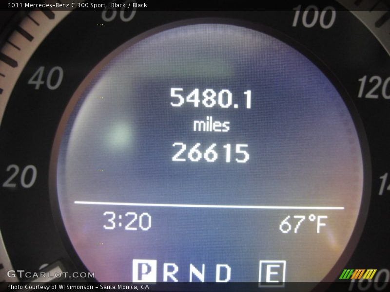 Black / Black 2011 Mercedes-Benz C 300 Sport