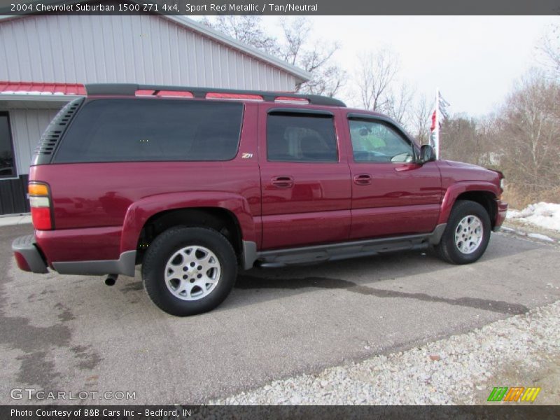  2004 Suburban 1500 Z71 4x4 Sport Red Metallic