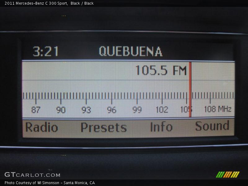 Black / Black 2011 Mercedes-Benz C 300 Sport