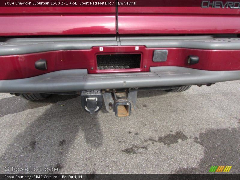 Sport Red Metallic / Tan/Neutral 2004 Chevrolet Suburban 1500 Z71 4x4