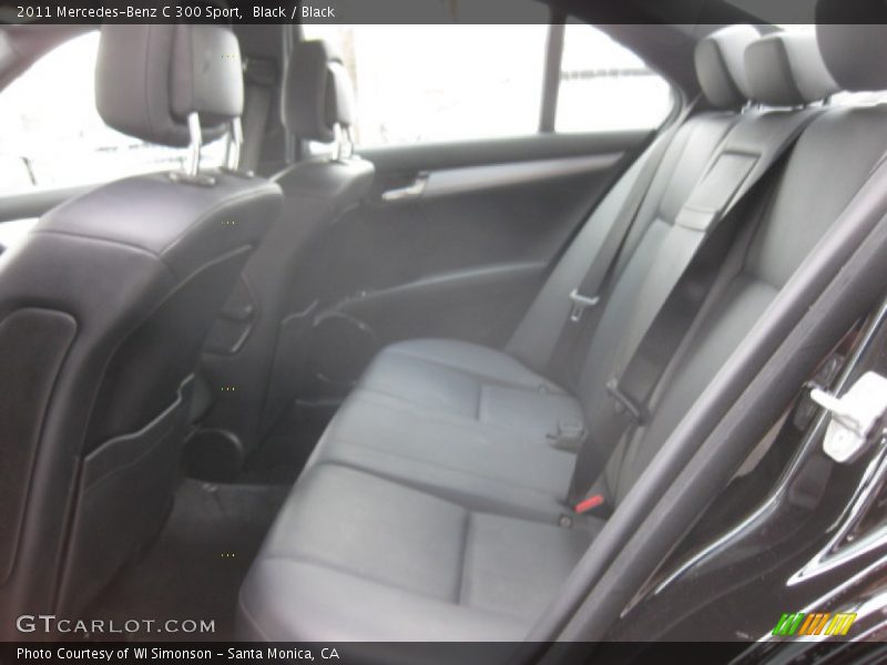 Black / Black 2011 Mercedes-Benz C 300 Sport