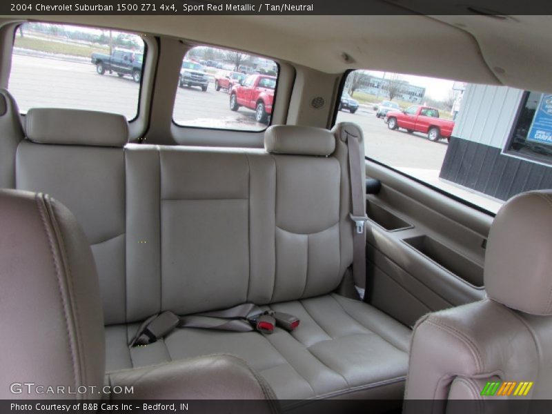 Rear Seat of 2004 Suburban 1500 Z71 4x4