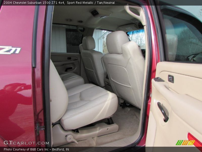 Sport Red Metallic / Tan/Neutral 2004 Chevrolet Suburban 1500 Z71 4x4