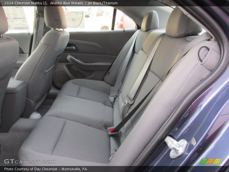 Atlantis Blue Metallic / Jet Black/Titanium 2014 Chevrolet Malibu LS