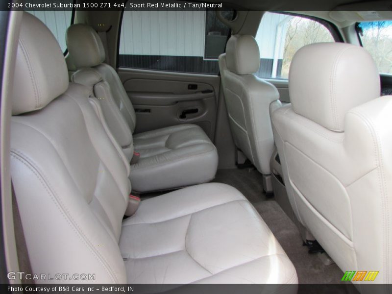 Rear Seat of 2004 Suburban 1500 Z71 4x4