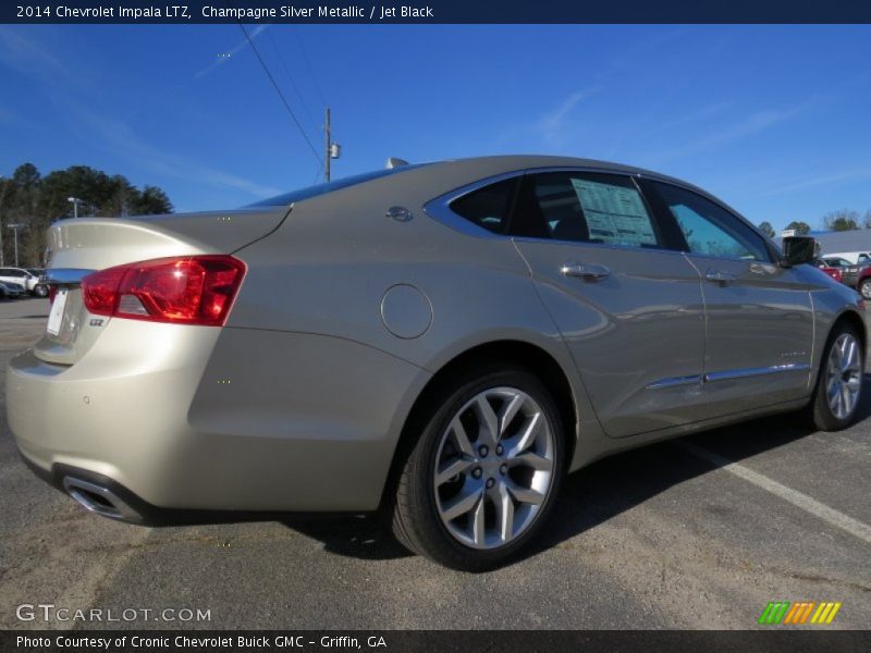 Champagne Silver Metallic / Jet Black 2014 Chevrolet Impala LTZ