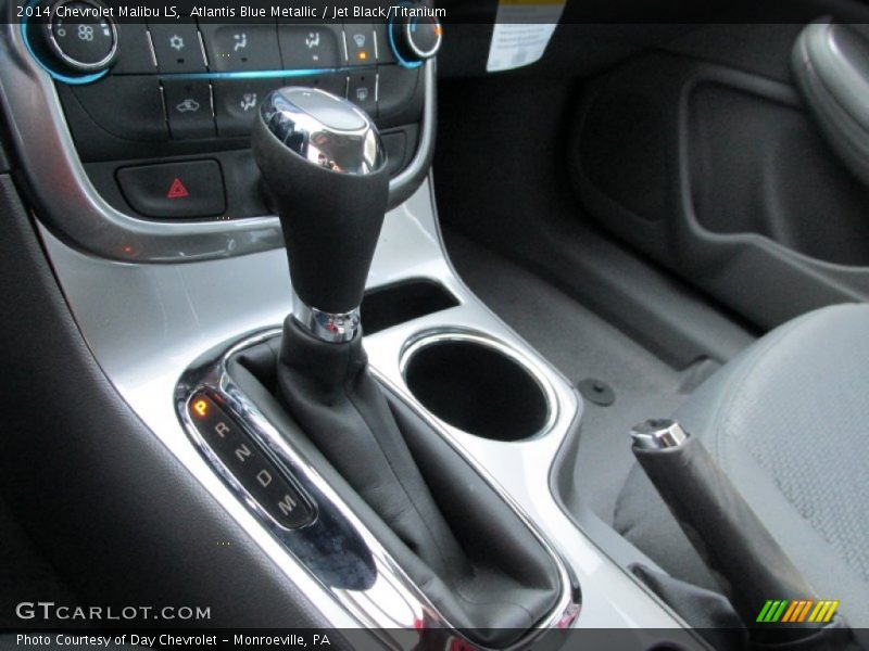 Atlantis Blue Metallic / Jet Black/Titanium 2014 Chevrolet Malibu LS