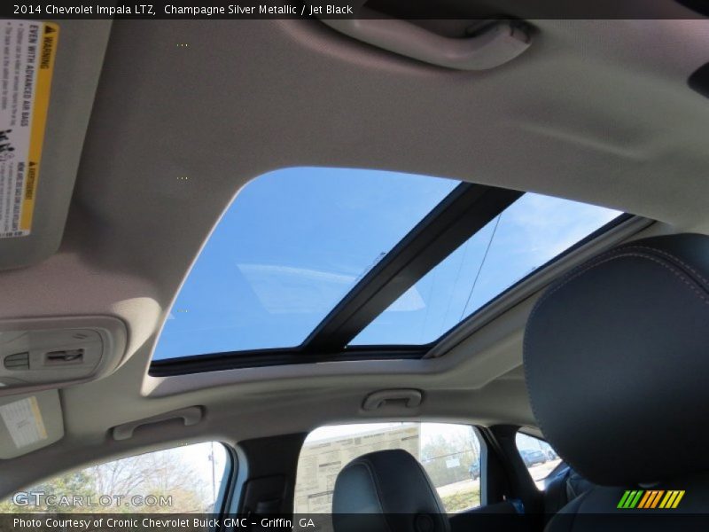 Champagne Silver Metallic / Jet Black 2014 Chevrolet Impala LTZ