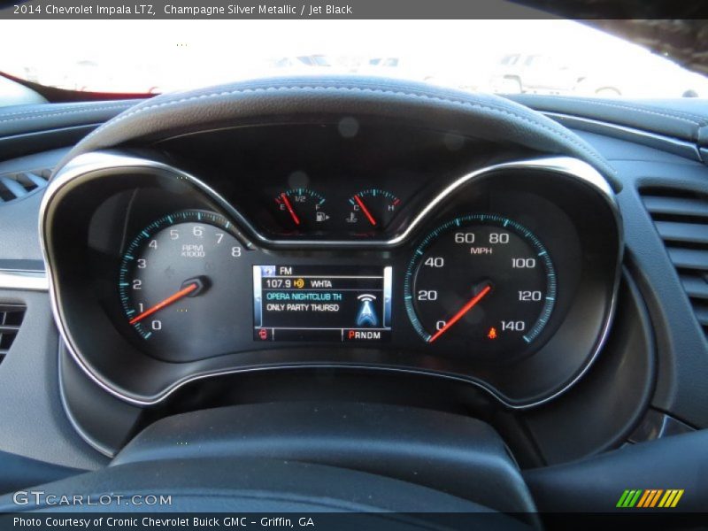 Champagne Silver Metallic / Jet Black 2014 Chevrolet Impala LTZ