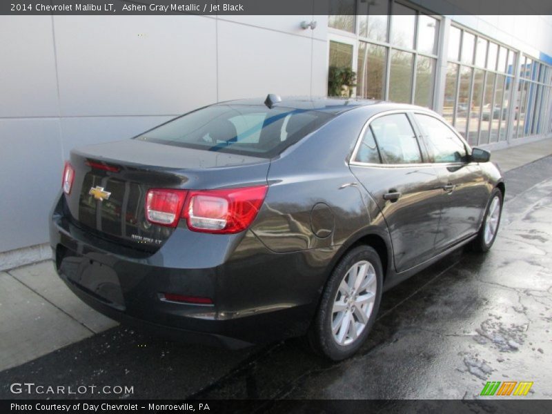Ashen Gray Metallic / Jet Black 2014 Chevrolet Malibu LT