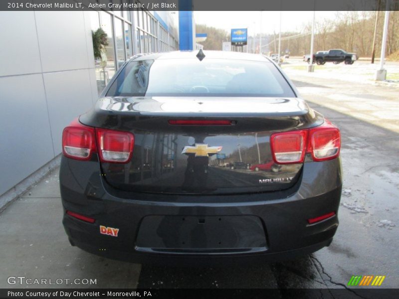 Ashen Gray Metallic / Jet Black 2014 Chevrolet Malibu LT