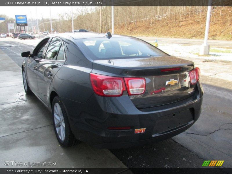 Ashen Gray Metallic / Jet Black 2014 Chevrolet Malibu LT