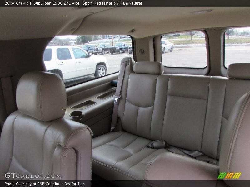 Sport Red Metallic / Tan/Neutral 2004 Chevrolet Suburban 1500 Z71 4x4