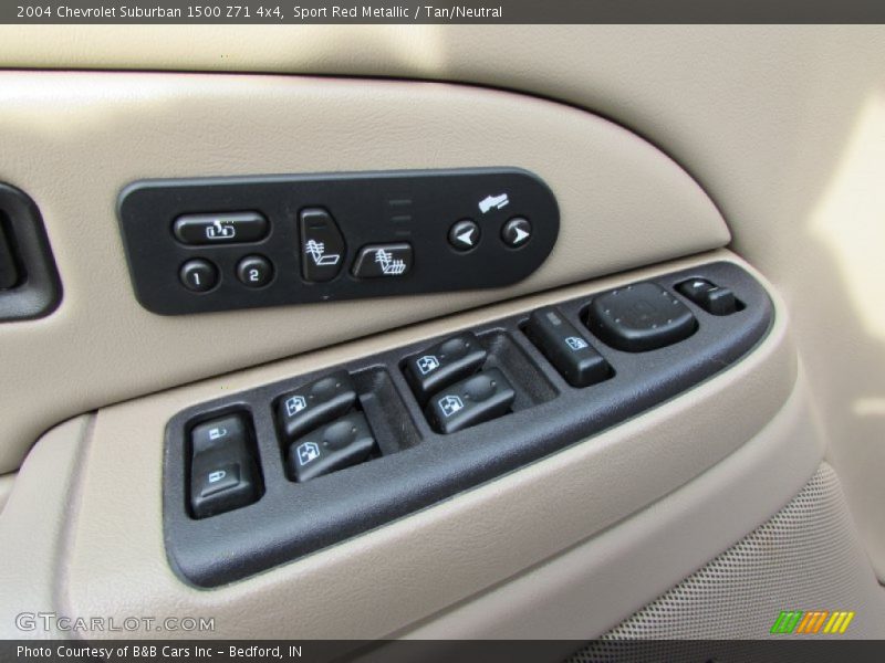 Controls of 2004 Suburban 1500 Z71 4x4