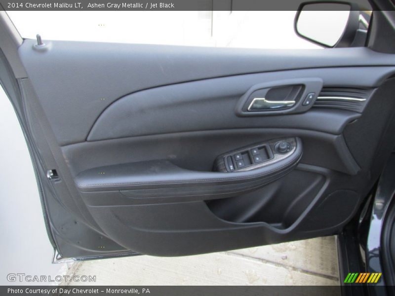 Ashen Gray Metallic / Jet Black 2014 Chevrolet Malibu LT