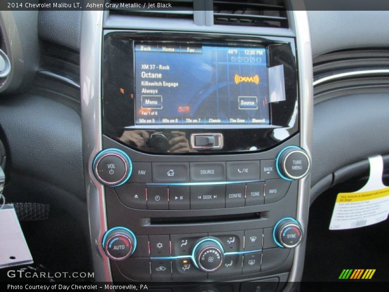 Ashen Gray Metallic / Jet Black 2014 Chevrolet Malibu LT