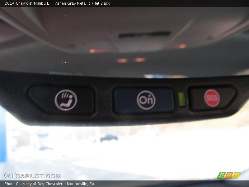 Ashen Gray Metallic / Jet Black 2014 Chevrolet Malibu LT
