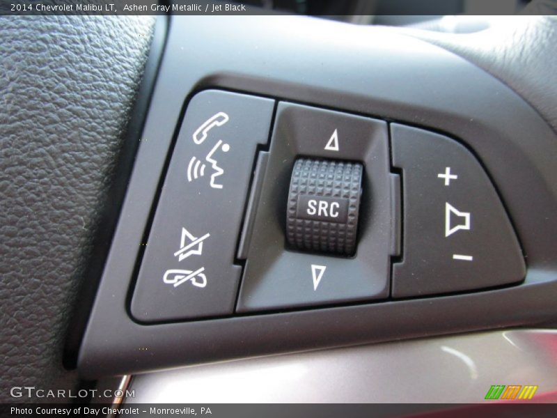 Ashen Gray Metallic / Jet Black 2014 Chevrolet Malibu LT