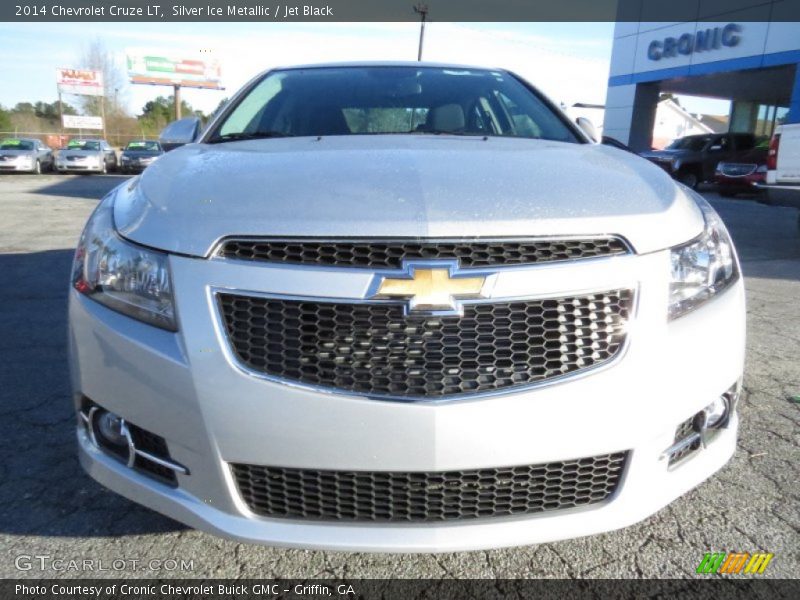 Silver Ice Metallic / Jet Black 2014 Chevrolet Cruze LT