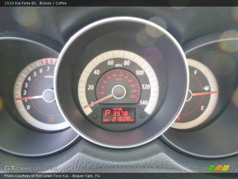 Bronze / Coffee 2010 Kia Forte EX