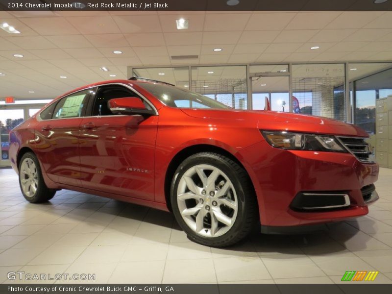 Red Rock Metallic / Jet Black 2014 Chevrolet Impala LT