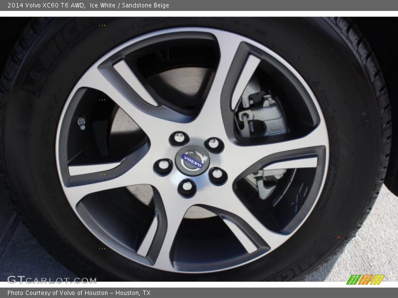 Ice White / Sandstone Beige 2014 Volvo XC60 T6 AWD