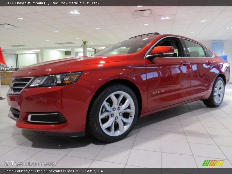 Red Rock Metallic / Jet Black 2014 Chevrolet Impala LT