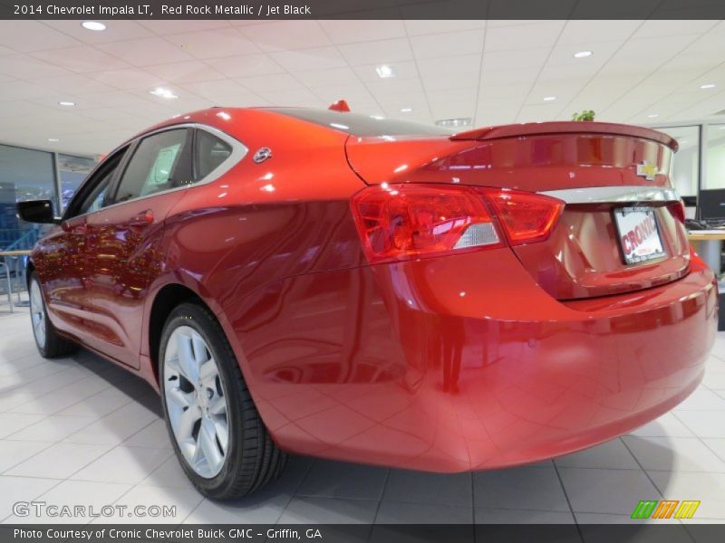 Red Rock Metallic / Jet Black 2014 Chevrolet Impala LT